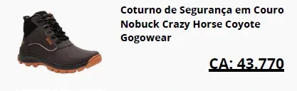 Coturno Crazy Horse Coyote