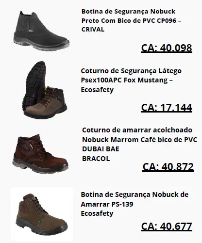 Botinas em couro e nobuck