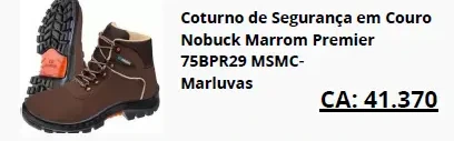 Coturno Premier marrom 75BPR29