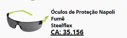 Óculos Napoli fumê