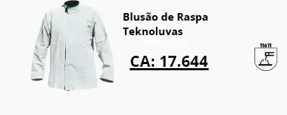 Blusão de raspa