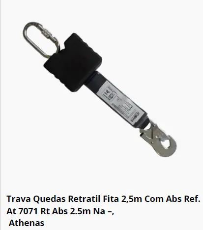 Trava-quedas retrátil 2,5 m
